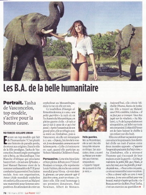 LE POINT - Les BA de la Belle Humanitaire